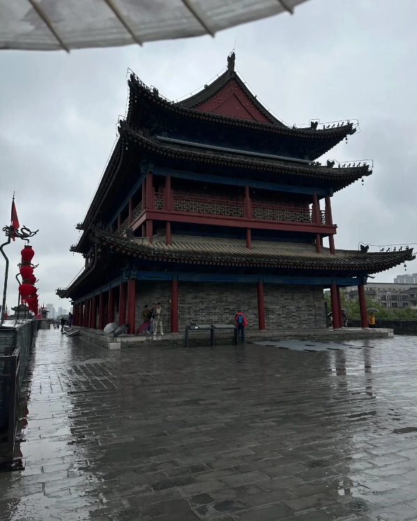 best photography spots on Xi'an City Wall