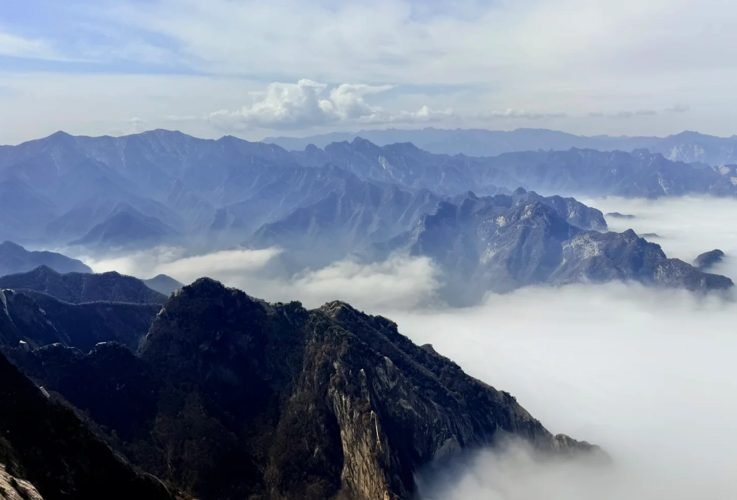 Travel photos of Weinan: Plank Walk Huashan