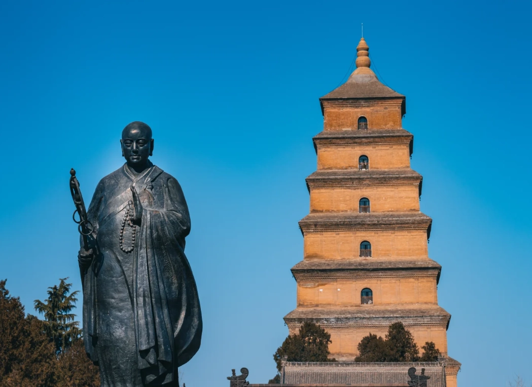Photo of Giant Wild Goose Pagoda · Tang Dynasty Ever-Bright City: Xi'an night attractions