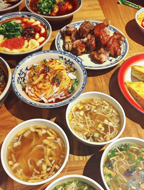Hongshi Gorge food