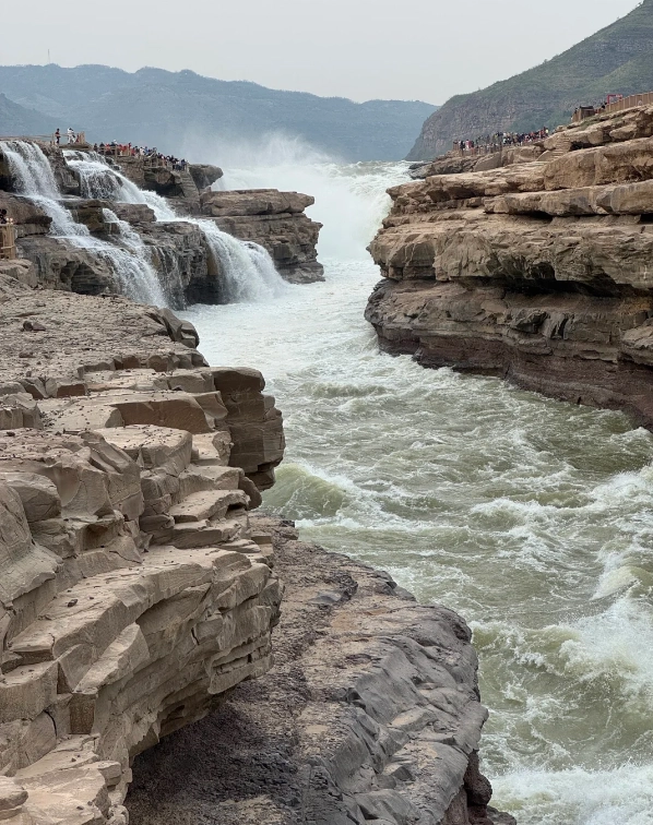 Hukou Waterfall of the Yellow River