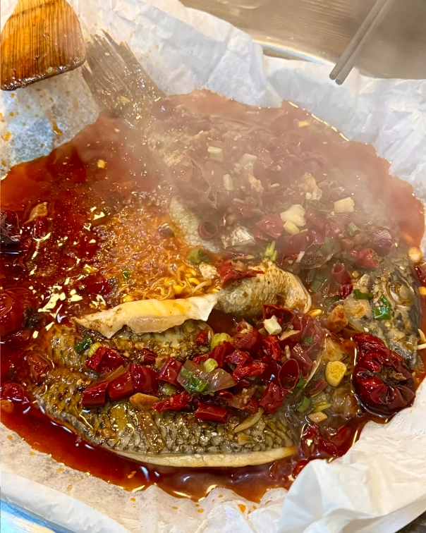 Yinghu Lake food