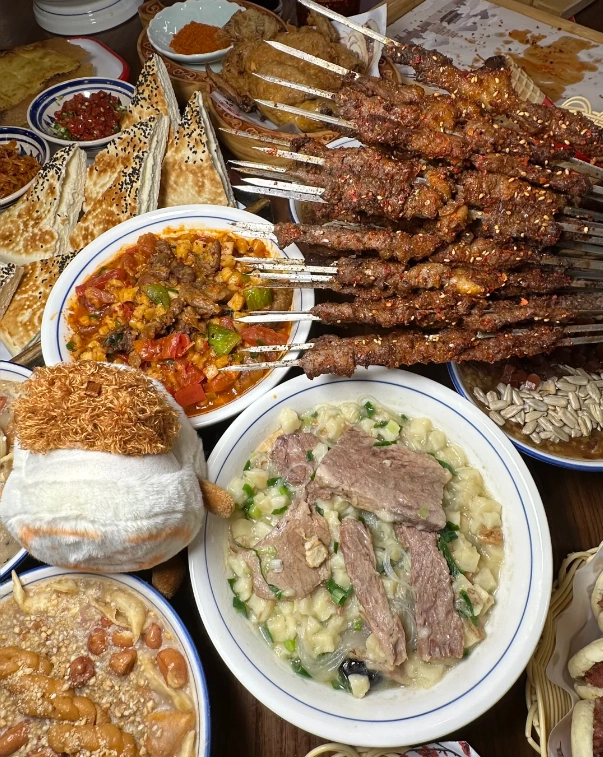 Xi'an Muslim Quarter food