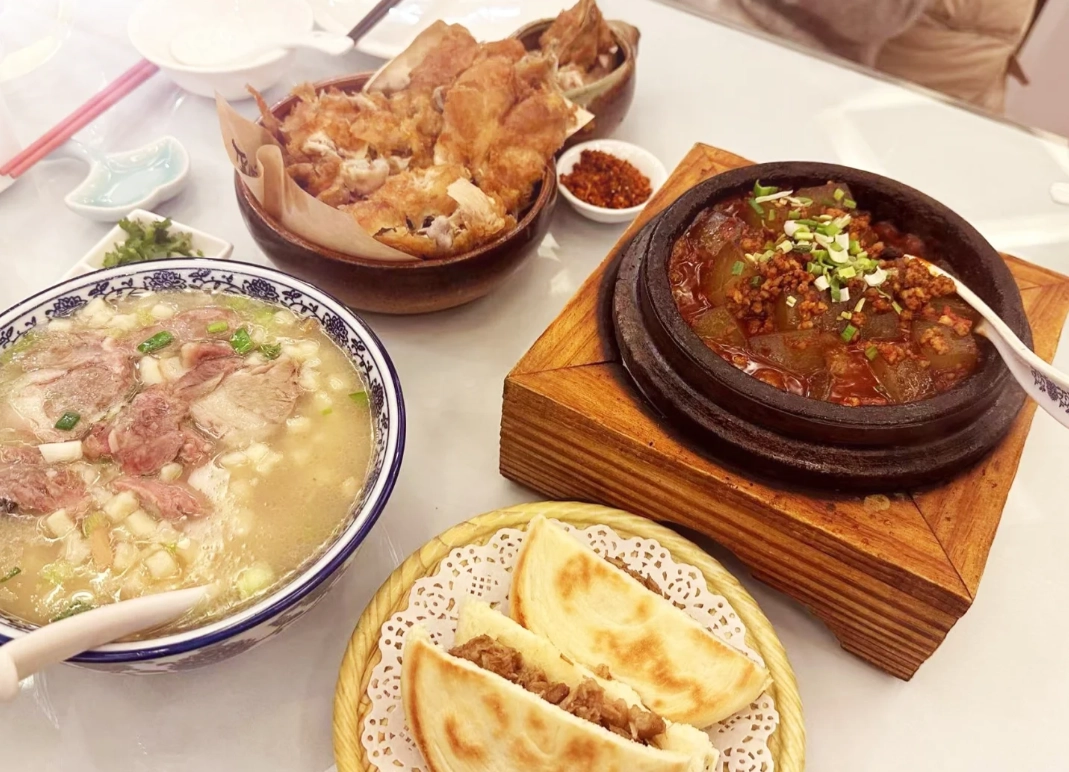 Travel photos of Tongchuan: Nanjing local food