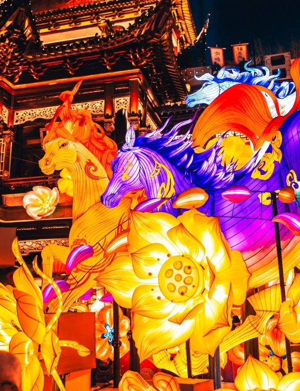 Yuyuan Garden lanterns