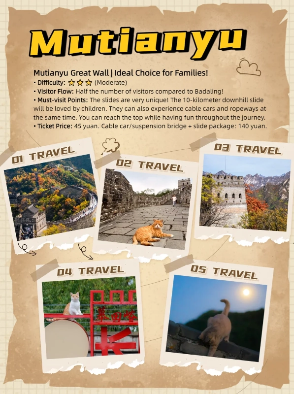 Mutianyu vs Jiankou Great Wall Mutianyu vs Jiankou Great Wall