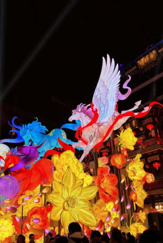 Chinese New Year lanterns Shanghai