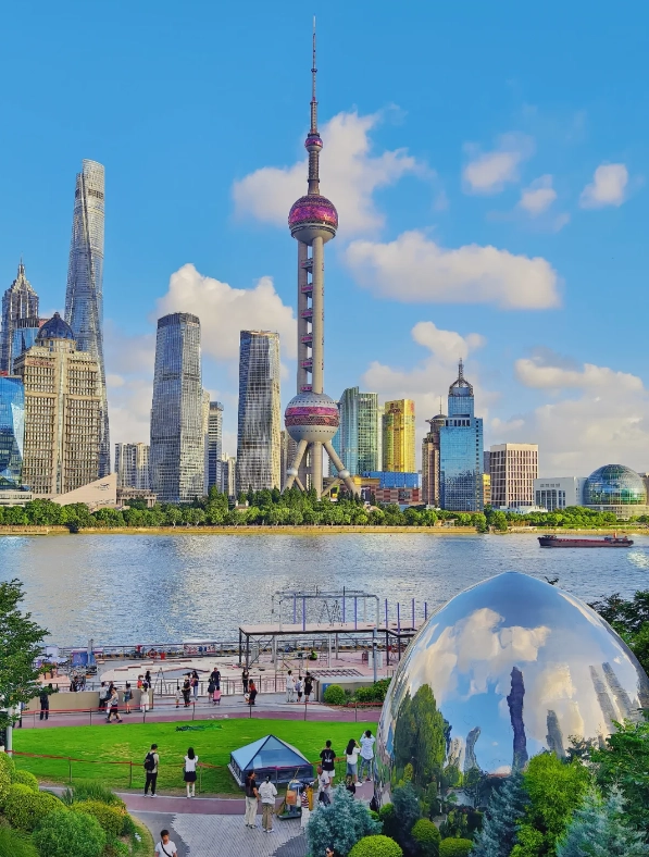 bund skyline view