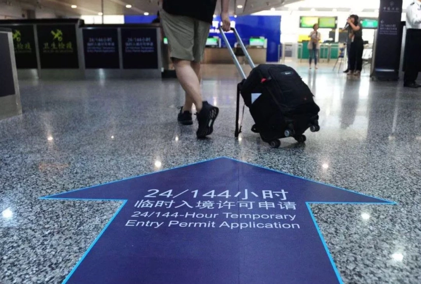 China transit without visa