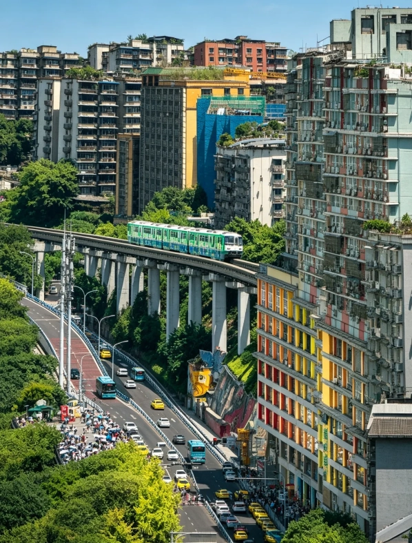 Photo of Liziba Monorail Station: best photo spot Chongqing
