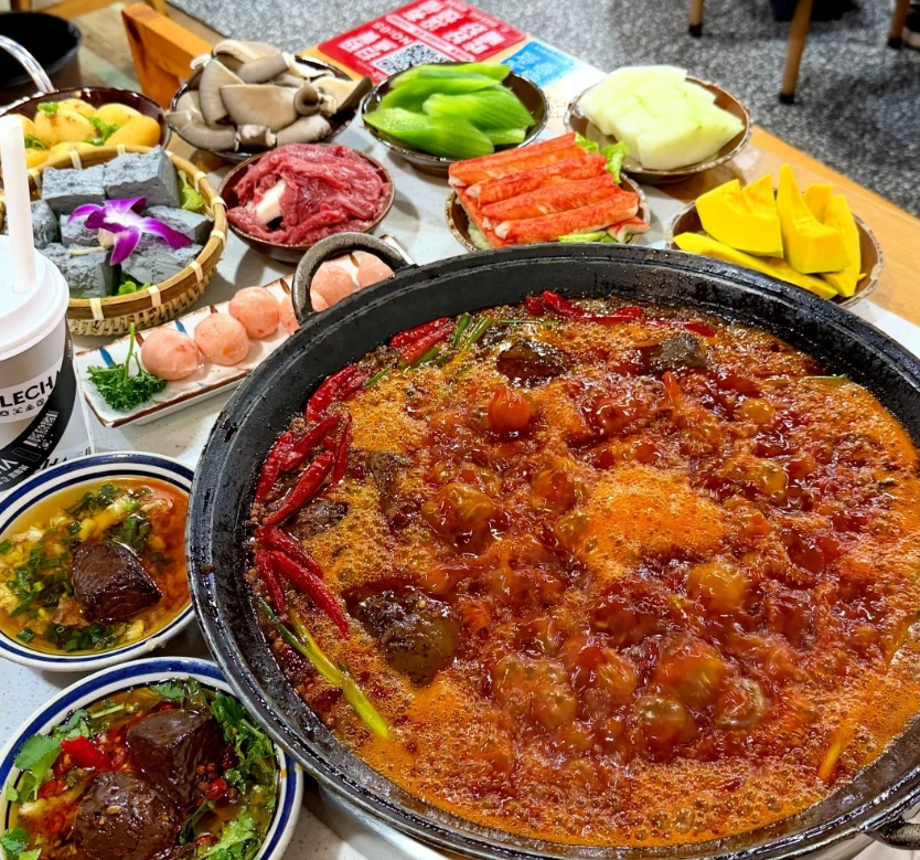 Sichuan hotpot