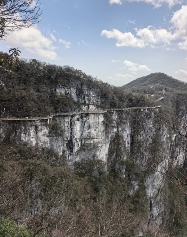 Tianmen Mountain hiking