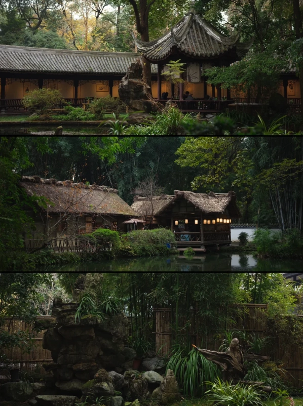 Travel photos of Chengdu: Tang Dynasty poetry