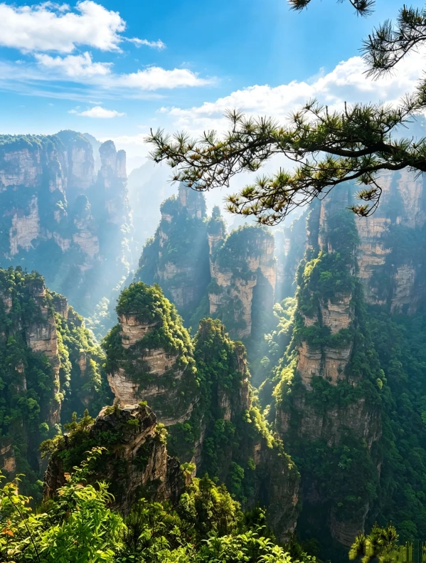 Tianzi Mountain Tianzi Mountain