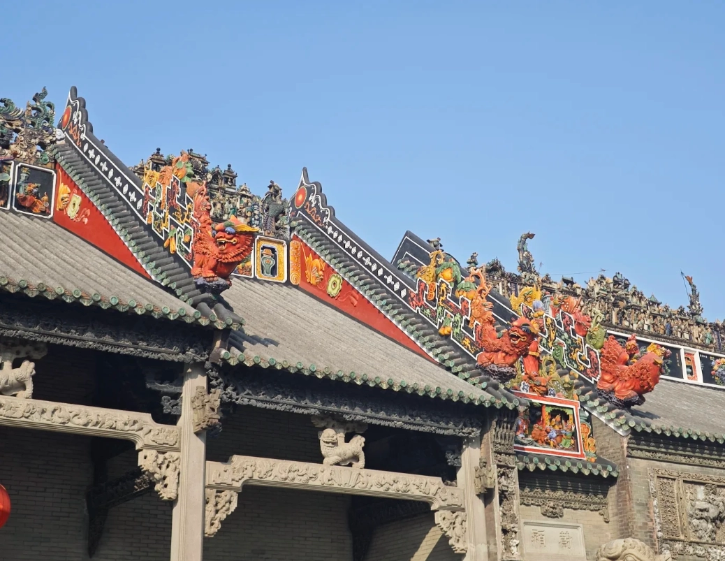 Photo of Chen Clan Ancestral Hall: Guangdong folk art