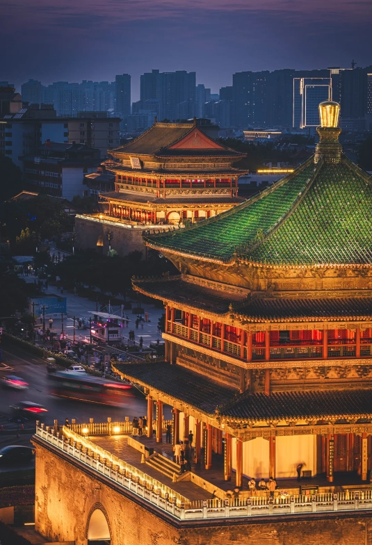 Bell Tower vs Drum Tower