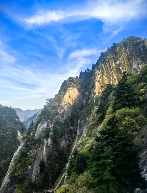 Hua Shan cable car Hua Shan cable car