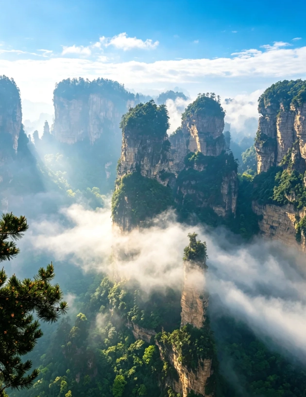 Tianzi Mountain Tianzi Mountain