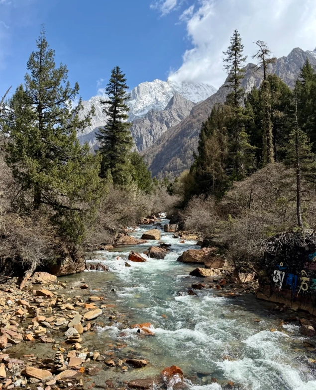 Four Sisters Mountain trekking