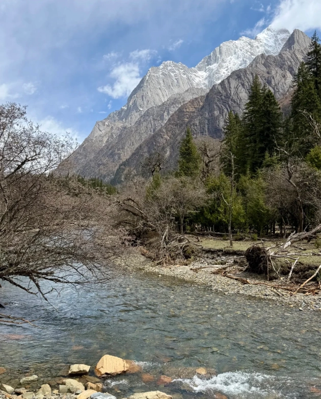 Four Sisters Mountain trekking