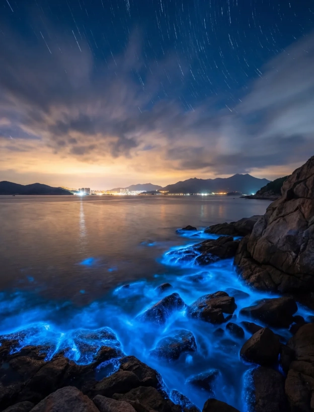 Pingtán Island blue tears Pingtán Island blue tears