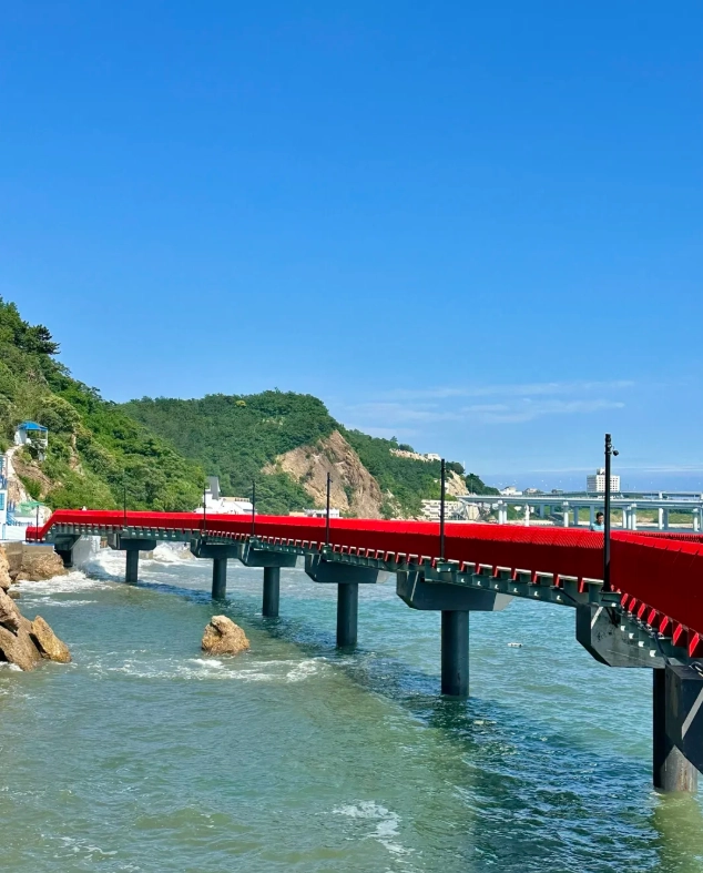 Binhai Road hiking Binhai Road hiking