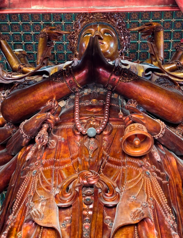 Giant Wooden Buddha Giant Wooden Buddha