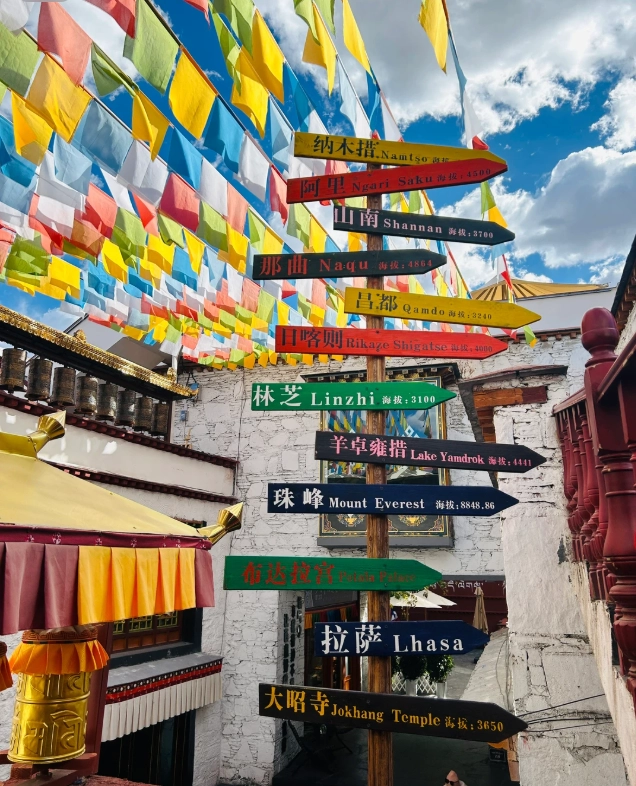 Barkhor Street Lhasa Barkhor Street Lhasa