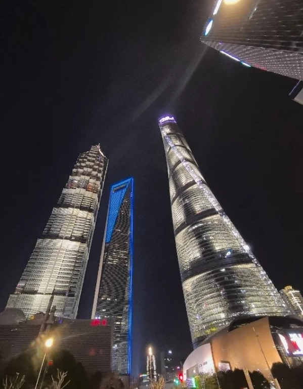 where to see Shanghai skyline