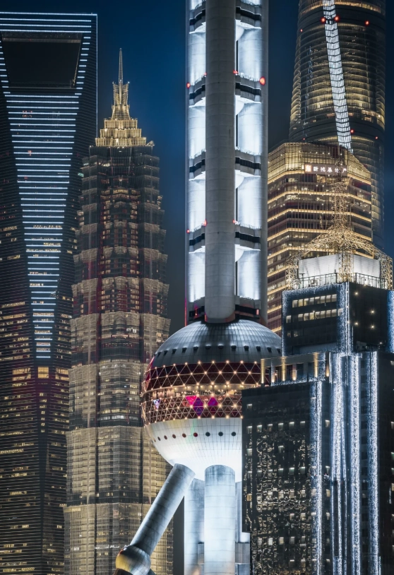 Shanghai skyline viewing points