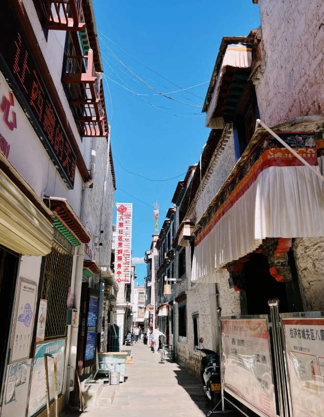 Barkhor Street Lhasa tips