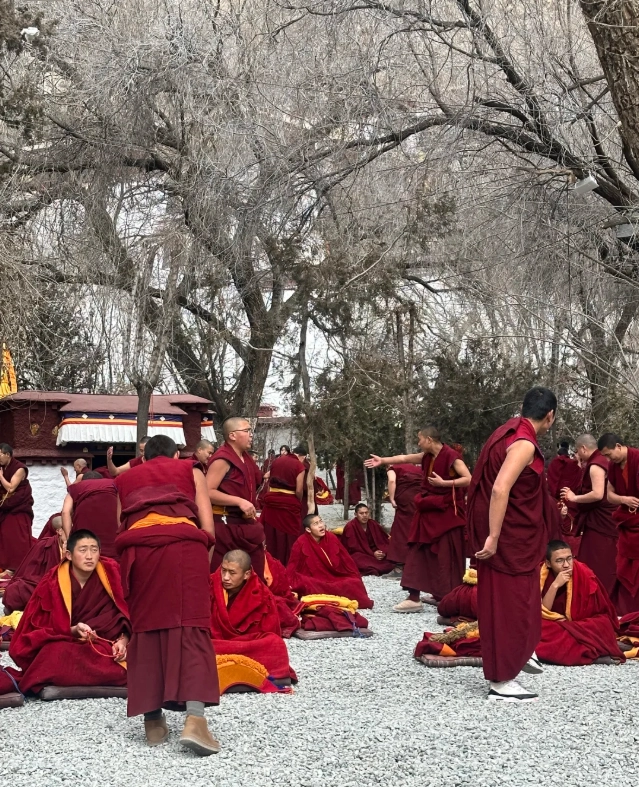 Sera Monastery debate session Sera Monastery debate session