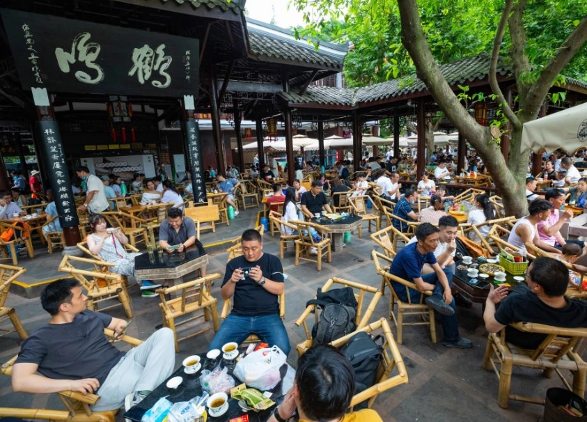 Chengdu tea house history Chengdu tea house history