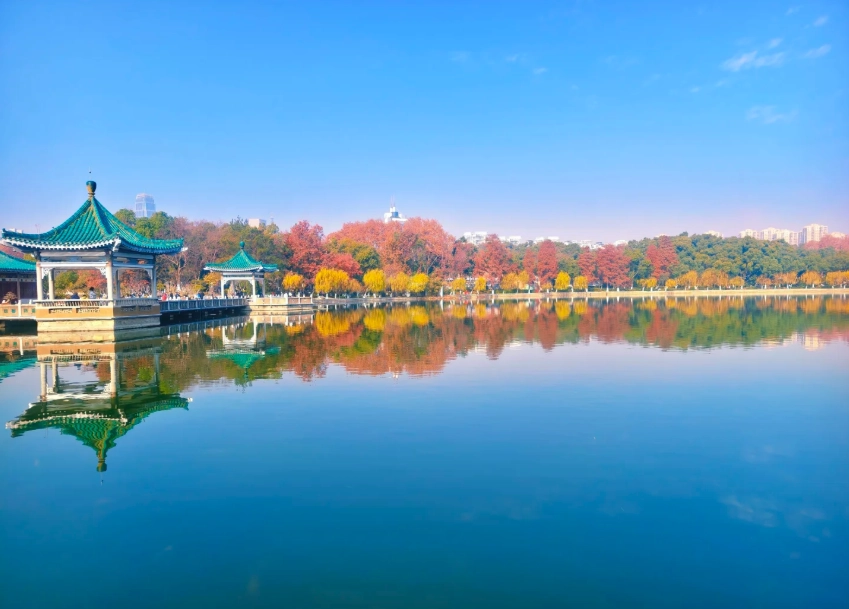 East Lake Wuhan map