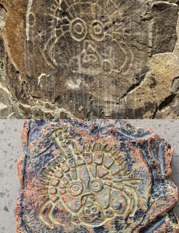 Helan Mountain rock art transportation