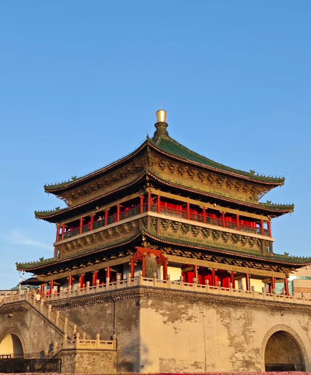 Xi'an Bell Tower best time
