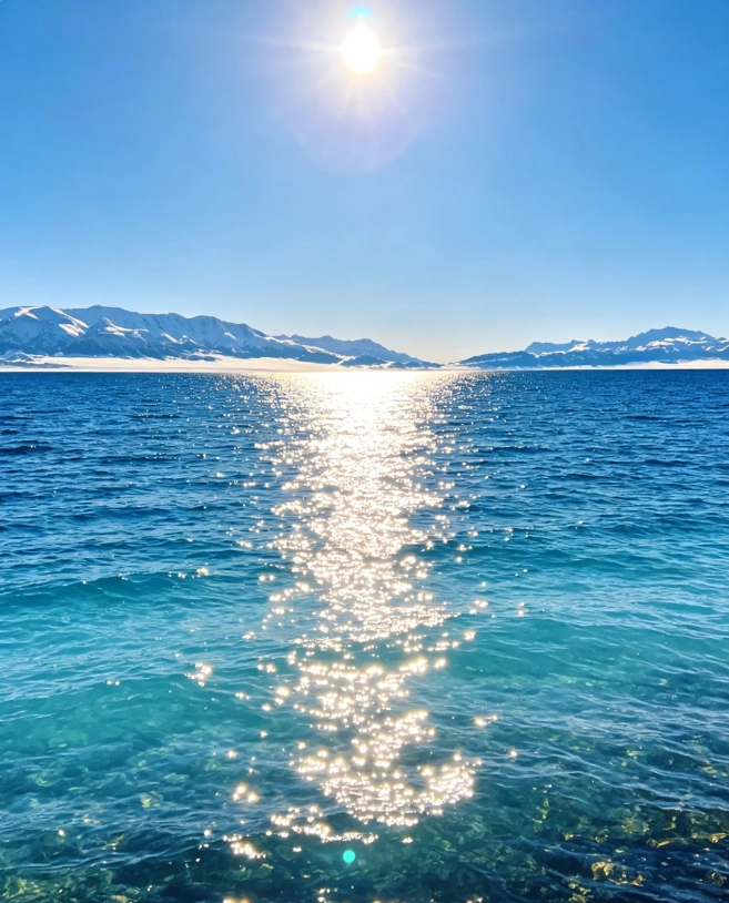 Qinghai Lake sunrise photography