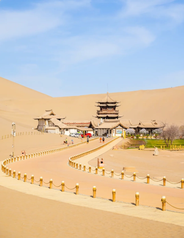 Crescent Lake Dunhuang Crescent Lake Dunhuang