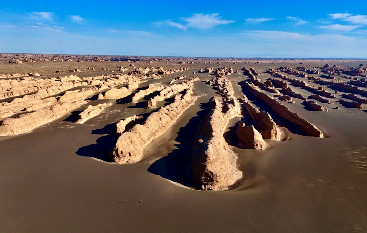 Dunhuang Yardang hiking routes Dunhuang Yardang hiking routes