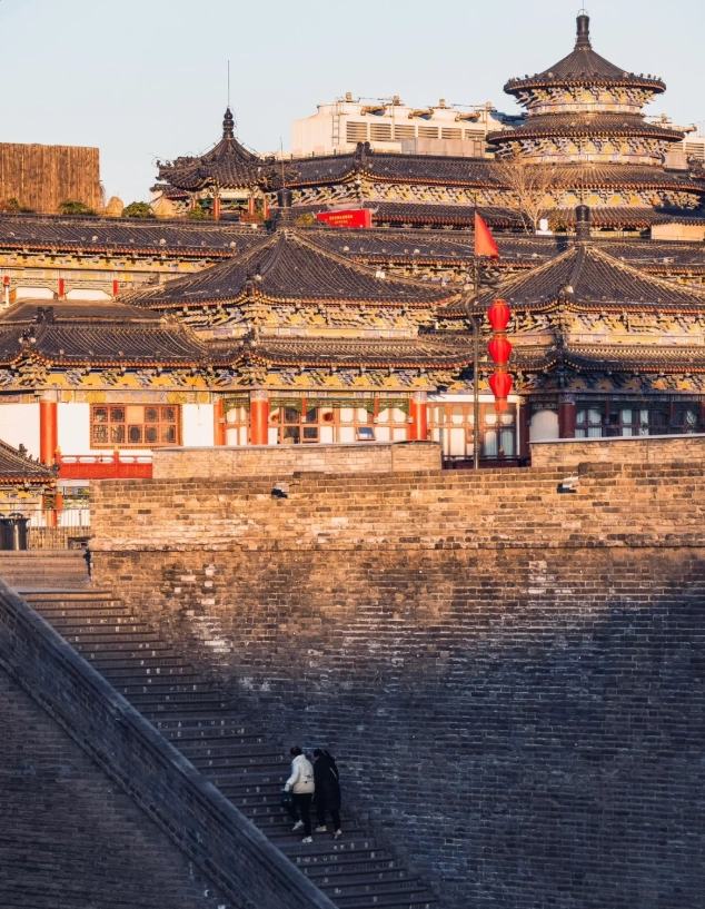 Xi'an wall cycling