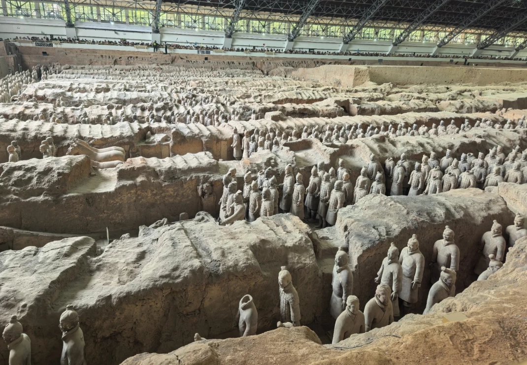 Terracotta Army tour map