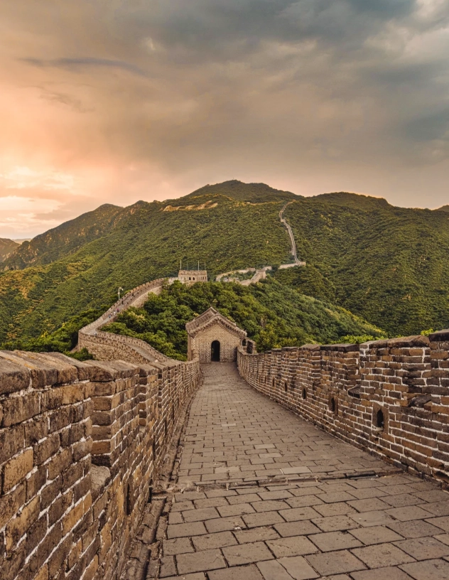 Mutianyu Great Wall golden hour photography Mutianyu Great Wall golden hour photography