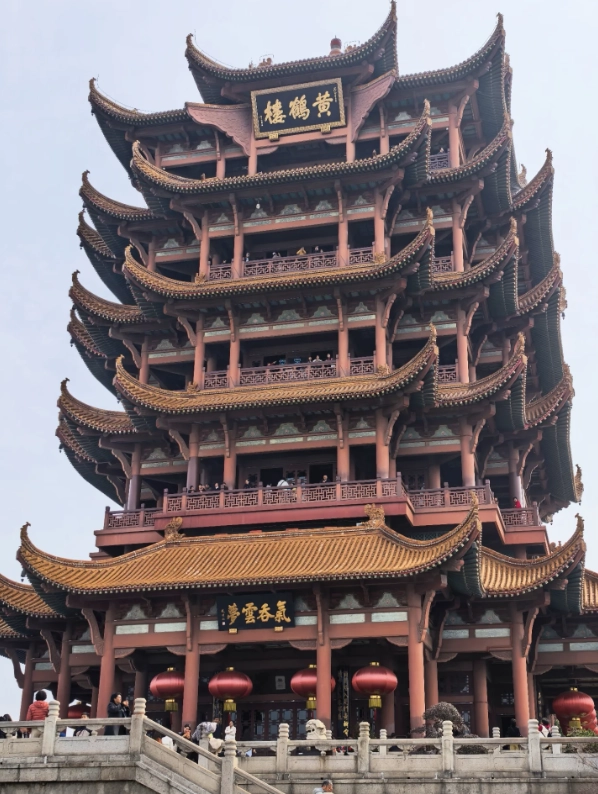 Yellow Crane Tower tips
