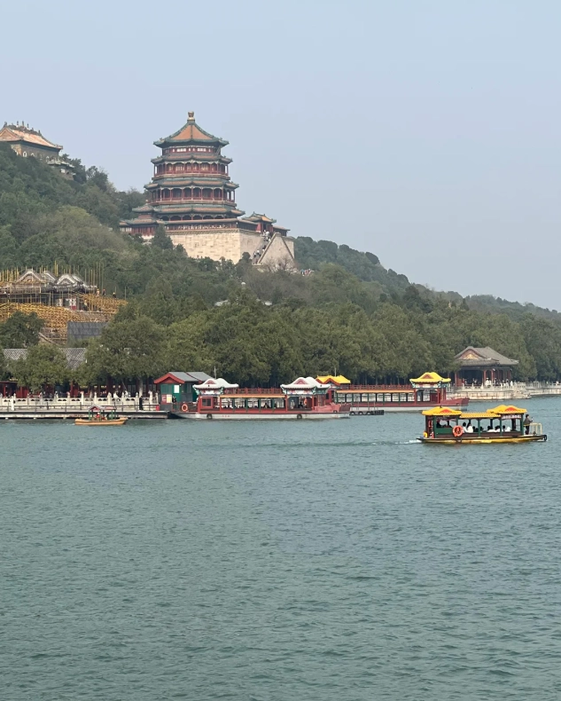 Summer Palace sunrise photography