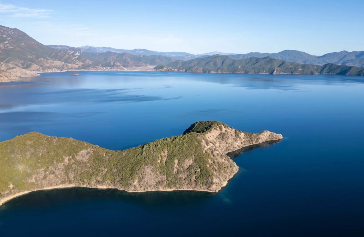 Lugu Lake attractions map Lugu Lake attractions map