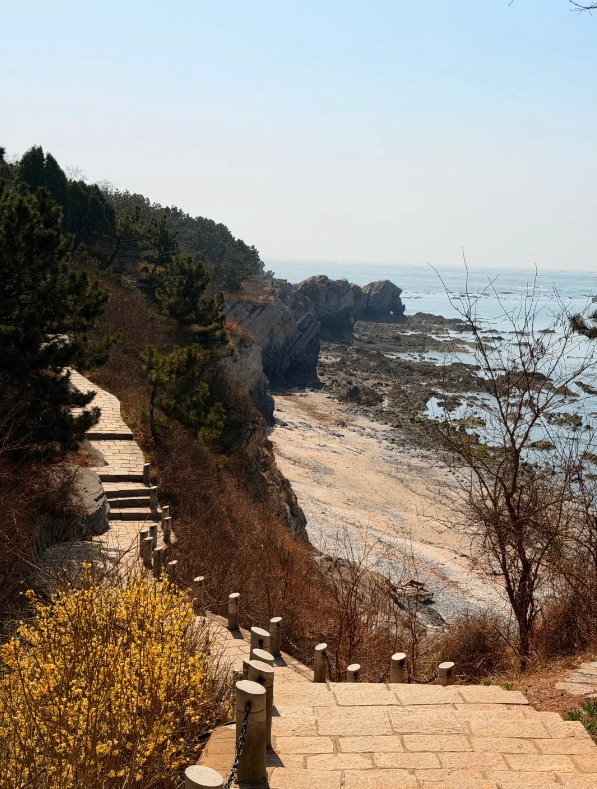 Dalian geopark hiking Dalian geopark hiking