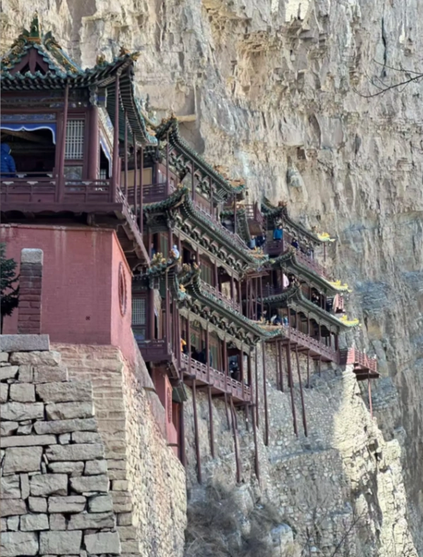 Hanging Temple location
