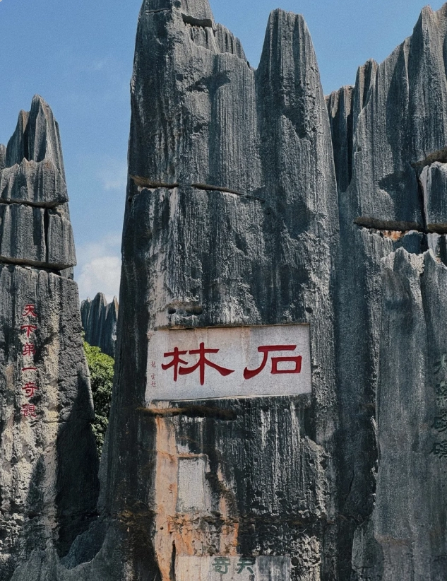 stone forest from Kunming stone forest from Kunming