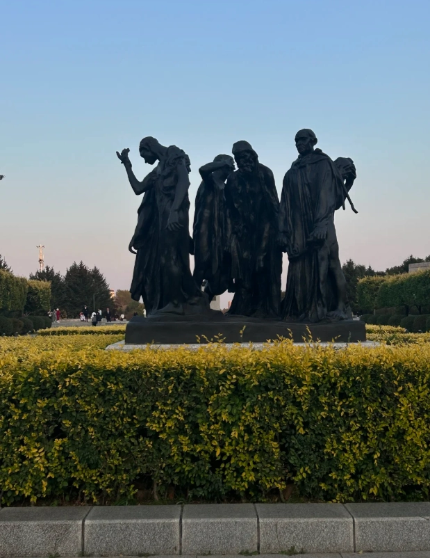 winter visit Changchun sculpture park