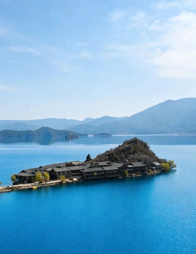 Lugu Lake rainy season Lugu Lake rainy season